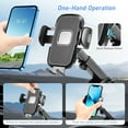 thumbnail image 3 of Car Phone Holder, Anpro Adjustable Suction Cup Phone Holder with Support 360° rotation for Car Air Vent Dashboard Windshield Fit for iPhone Smartphones, 3 of 8