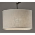 thumbnail image 5 of Adesso Chrystie 83.5" Marble & Metal Arc Floor Lamp with Textured Drum Shade, 5 of 8