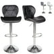 thumbnail image 1 of Set De 2 Bancos De Cocina Mostrador Barra Silla Taburete Comedor Respaldo Alto Altura Regulable y Función Giratoria 360°, 1 of 7