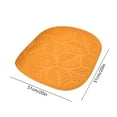thumbnail image 3 of Elainilye Breathable Car Seat Cushion, Soft Leaf Patterned Cooling Pad, Comfortable Ventilated Mesh Car Seat Cover for Summer, Home, Office, and Travel Use, 3 of 6