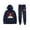 Navy, variant on Diljit Dosanjh Cosplay Hoodies Jogger Pants 2 Pieces Sets Unisex Sweatshirt Sweatpant Suit