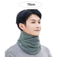 thumbnail image 6 of Eoperou Winter Fleece Neck Scarf Thickened Warmth Autumn Neck Sleeve Women Scarf Double Layer Plush Neckerchief Scarf Ring, 6 of 8