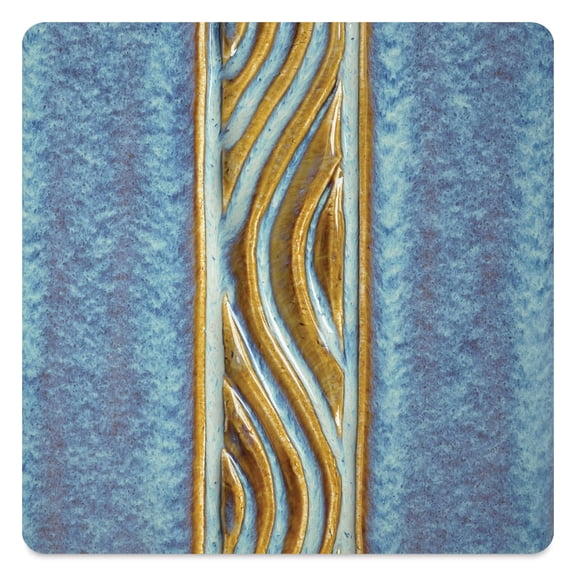 Amaco Dipping and Layering Dry Glaze - Floating Blue, 10 lb