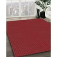 thumbnail image 3 of Ahgly Company Machine Washable Indoor Rectangle Transitional Cranberry Red Area Rugs, 8' x 10', 3 of 7