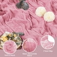 thumbnail image 3 of Table Runner Ase'm Cheesecola de 10 pies (3,5 de ancho x 3 ml), color rosa bohemio, 3 of 7