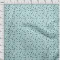 thumbnail image 4 of oneOone Silk Tabby Light Blue Fabric Giraffe Diy Clothing Quilting Fabric Print Fabric By Yard 42 Inch Wide, 4 of 5
