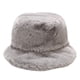 thumbnail image 1 of Gorro de peluche sencillo, gorro de pescador para otoño e invierno., 1 of 5