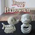 thumbnail image 5 of Decoración TEYOUYI de Halloween con forma de esqueleto de pato, espeluznante fluorescente, 5 of 5