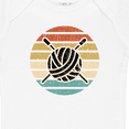 thumbnail image 4 of Inktastic Knitting Club Yarn Sunset for Knitter Boys or Girls Baby Bodysuit, 4 of 5