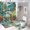Color-3, variant on Dinosaurs Roam Lush Jungle Scene Shower Curtain Waterproof Bathroom Curtain Anti-slip Bath Mat Set Toilet Rugs Carpet