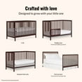 thumbnail image 5 of Dream On Me Synergy MOD 5-in-1 Convertible Crib, Converts from Baby Crib to Toddler Bed, Day Bed, Kids Bed and Full Size Bed, Three Adjustable Mattress Height Positions, Espresso, 5 of 9