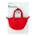 thumbnail image 2 of No Boundaries Women's Mini Tote Bag Charm, Classic Red, 2 of 5