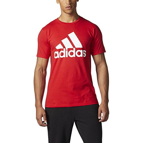 adidas t shirt mens red