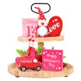thumbnail image 6 of Eastvita 6PCS Valentines Day Tray Decorations for The Home,Cute Gnome,Wood Heart Shaped and Bead Garland Decoration (Tray Not Included), 6 of 8