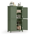 thumbnail image 1 of Gabinete de almacenamiento de piso para baño VASAGLE Forest Green, 1 of 7