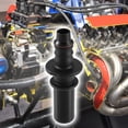 thumbnail image 2 of Unique Bargains 2 Pcs 12.61mm-ID8 Car Fuel Hose Quick Disconnect Adapter Push on EFI Fitting Plastic 60mm 2.36" Height, 2 of 6