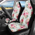 thumbnail image 2 of POLERO Front Seat Cover Automotive, Protective Car Front Seat Covers SUV Washable, Rose, 2 of 9