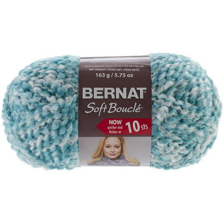 Soft Boucle Yarn-pacific Blue - Walmart.com