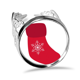 thumbnail image 1 of Anillo de compromiso ajustable Unbranded rojo copo de nieve, 1 of 3