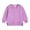 Purple, variant on Chbgutlmr Infant Baby Boys Girls Sweatshirt Crewneck Fleece Pullover Tops Newborn Basic Fall Winter Clothes