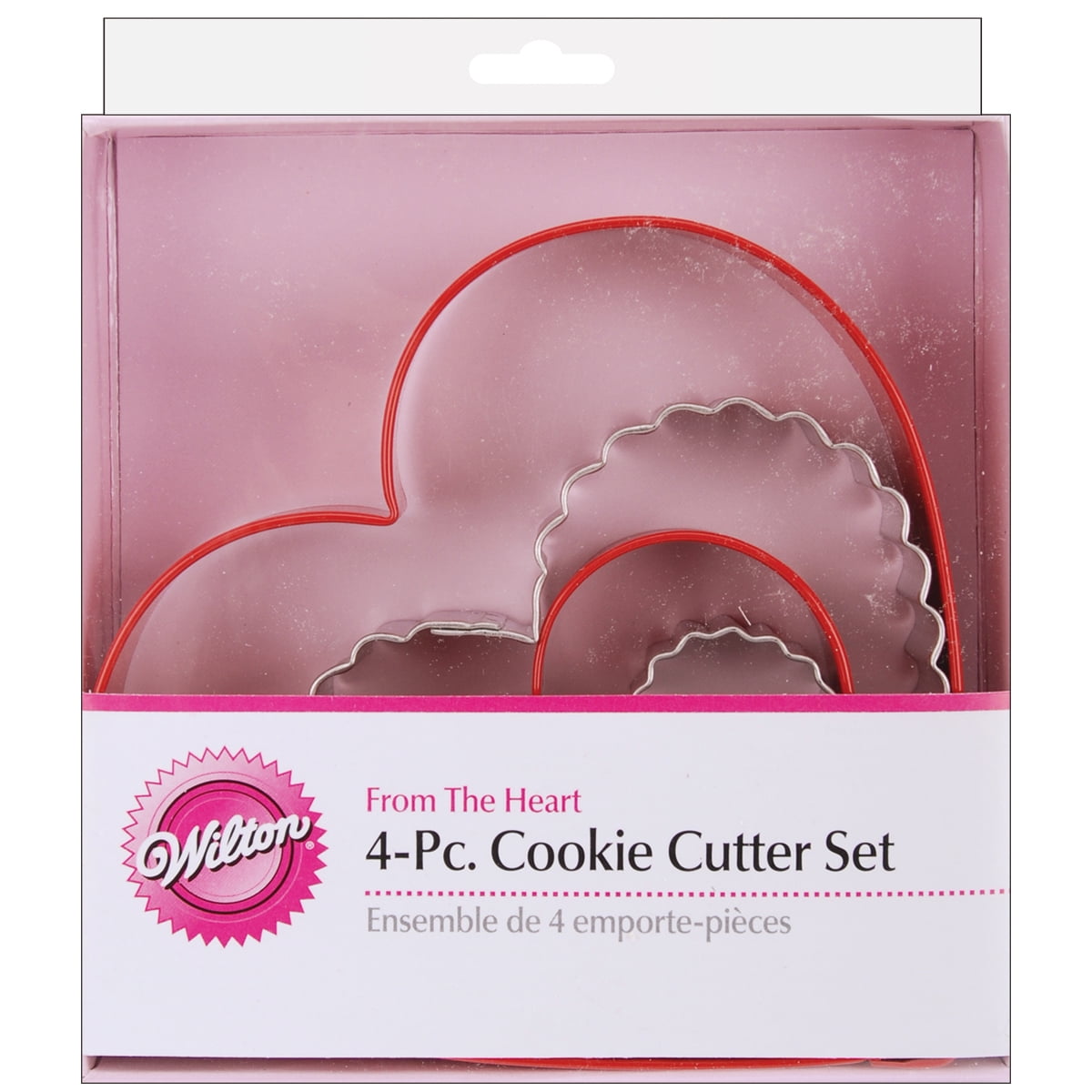 Nesting Metal Cookie Cutter Set 4/PkgFrom The Heart Walmart Canada