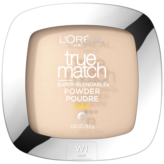 Base de maquillaje en polvo L'Oreal Paris True Match W1 Light, 10 ml