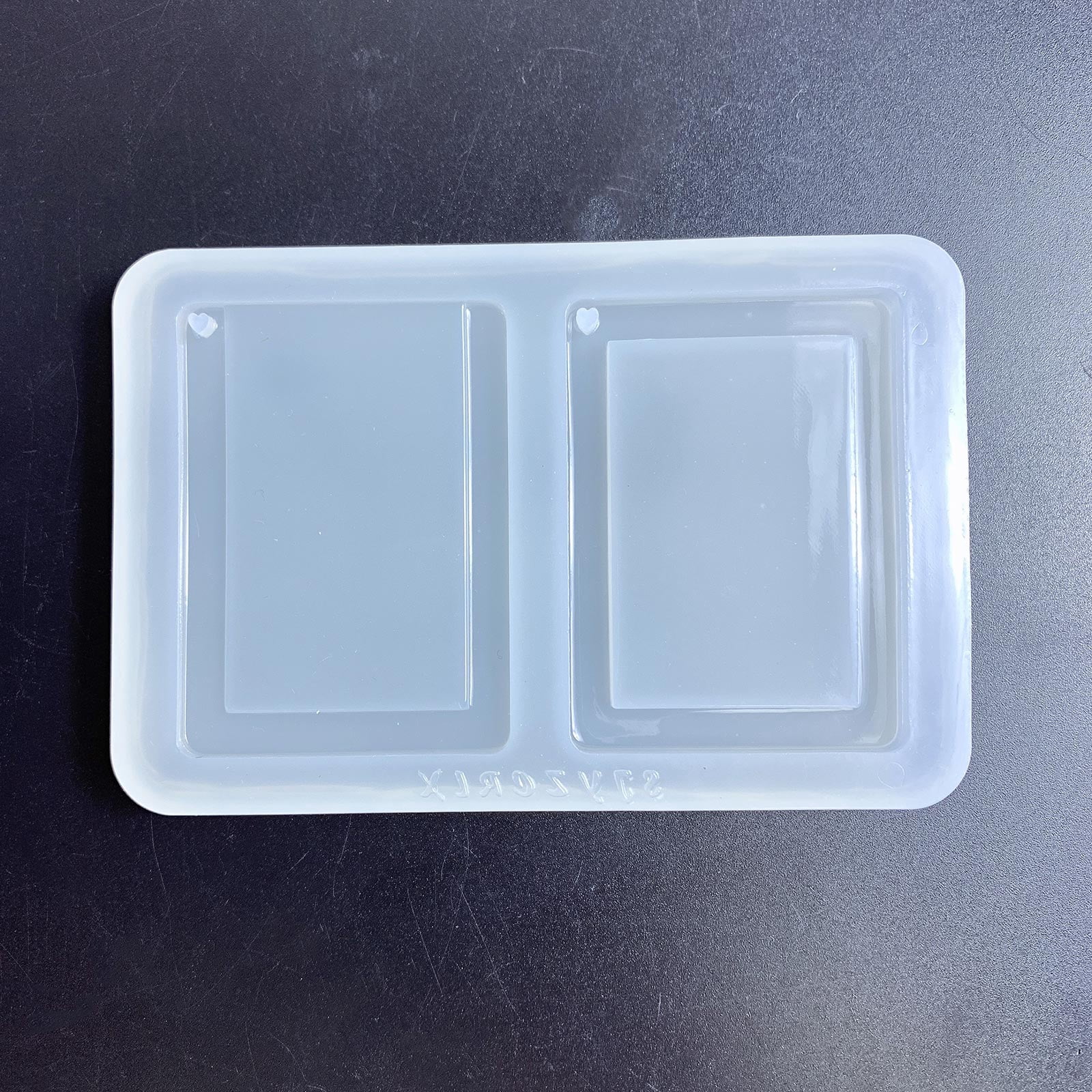 Geometry Photo Frame Epoxy Mold Silicone Pendant Mould for Resin Decorative Crafts Jewelry Making
