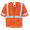 Orange, variant on Ironwear 1294 Class 3 Polyester Mesh Safety Vest w/ Zipper & 6 Pockets