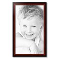 thumbnail image 2 of ArtToFrames 17x29" Matte mahogany Diploma Picture Frame, Brown Wood Poster Frame, with Regular Acrylic and 2 (FBPL-5108), 2 of 7