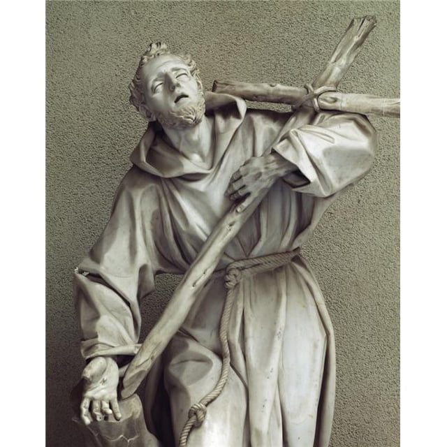 Everett Collection EVCMOND027VJ011H l'Extase de St Francis Affiche Imprimée, 18 x 24
