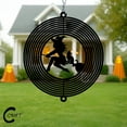 thumbnail image 4 of C-CRAFT Witch & Cat Wind Spinner 18 Inches, Front Porch Decoration with Adorable Design, Halloween Gift for Cat Lovers and Pet Owners, 4 of 4