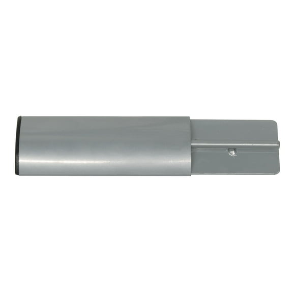Studio Designs Futura Leg Extension in Silver 10051 9.25"L x 2.25"W x 0.75"