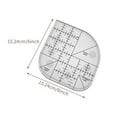thumbnail image 7 of Curved Corner Cutter Quilt Ruler,Acrylic Sewing Curved Corner Cutter Ruler, Sewing Template Patchwork Tool,2PCS, 7 of 7