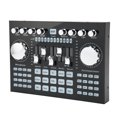 thumbnail image 1 of Live Sound Card, Sound Mixer Board Portable HiFi RGB Light  5.0  for Indoor for PC for Electronic Musical Instruments Black, 1 of 7