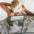thumbnail image 3 of Custom Blanket with Picture,Skin Friendly and Wrinkle and Fade-Resistant Perfect Personalized Gift for Halloween Christmas Couples Family and Friends (30'' X 40'', A3), 3 of 6