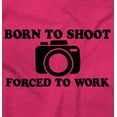 thumbnail image 2 of Born Shoot Forced Work Photographer Crewneck T Shirts Boy Girl Teen Brisco Brands M, 2 of 6