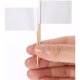 thumbnail image 5 of White Empty Toothpick Flags Cheese Markers Labels White for Party Cake Cheeseplate Food Appetizers(100 Pieces), 5 of 5