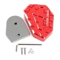 thumbnail image 2 of Extension Brake Foot Pedal Enlarger Pad Aluminium Red For Bmw G310Gs G310R 21, 2 of 5