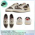 thumbnail image 2 of Ni - ke Size 10.5 - Jordan 1 Low OG x Travis Scott Reverse Mocha, 2 of 5