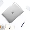 thumbnail image 6 of Mosiso New 4in1 Case for MacBook Pro 14 inch 2023 2022 2021 Release M3 A2918 A2992 M2 A2779 M1 A2442 Pro/Max Chip, Plastic Hard Shell&Keyboard Skin&Screen Protector&Storage Bag,  Crystal Clear, 6 of 7