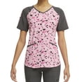 thumbnail image 2 of Scrubstar Women's "Sentimental Hearts" V-Neck Print Scrub Top WM12T751GB, 2 of 6