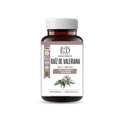 E&D Herbs 60 Valerian Capsules Of 400 Mg For Relaxation And Rest