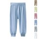 thumbnail image 4 of Odeerbi 1-10 Años Niños Niñas Pantalones Deportivos Modal Pantalones Deportivos Verano Workout Athletic Sports Jogger Pantalones Cintura Elástica Transpirable Joggers, 4 of 4