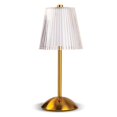 thumbnail image 2 of Bell + Howell Aurora Table Lamp Small Cordless Touch LED Rechargeable Lamp for Bedside Desk Nightstand Gold Base, 2 of 7