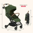 thumbnail image 3 of Dream On Me RioGlide Compact Stroller, Forest Green, 3 of 22