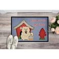thumbnail image 2 of Dog House Collection Chow Chow White Door Mat, 2 of 2