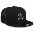 thumbnail image 3 of Men's New Era  Black Chicago White Sox 2023 Batting Practice 59FIFTY Fitted Hat, 3 of 5