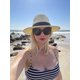 thumbnail image 5 of Womens Mens Wide Brim Straw Panama Hat Fedora Summer Beach Sun Hat UPF Straw Hat for Women, 5 of 5