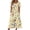 Yellow, variant on LOVZFMLL Women Summer Casual Dresses Short Sleeve Knee Length T-Shirt Dresses Swing Flowy A-Line Midi Dresses Sundresses with Pockets White L