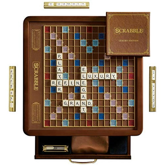 Scrabble - Édition de Luxe Scrabble - Jeu de Mots